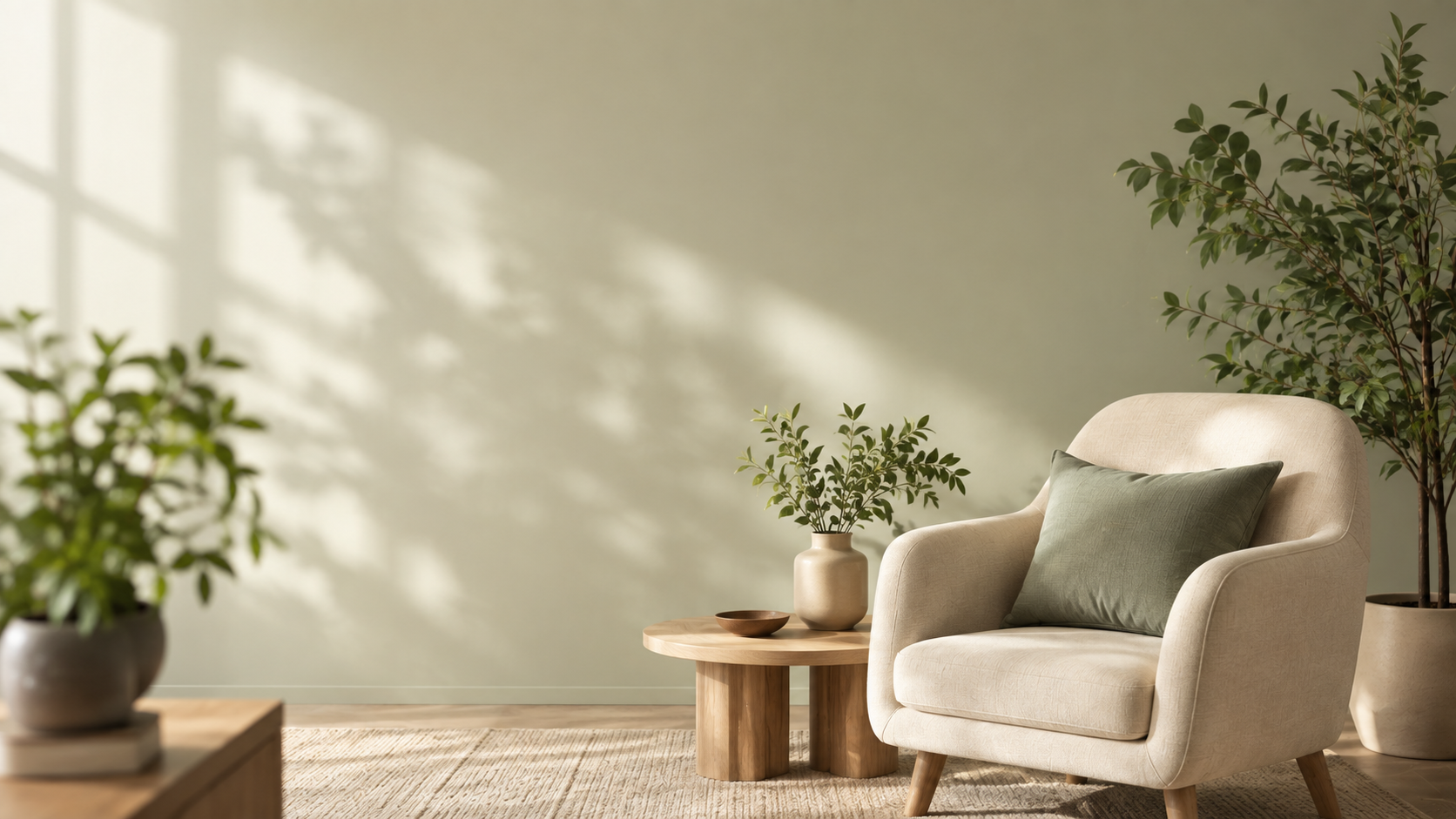 Calming therapy room